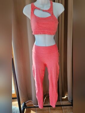 Bombshell Sportswear Coral Set
